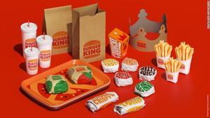 Así va a ser el ’packaging’ de Burger King con su nueva imagen