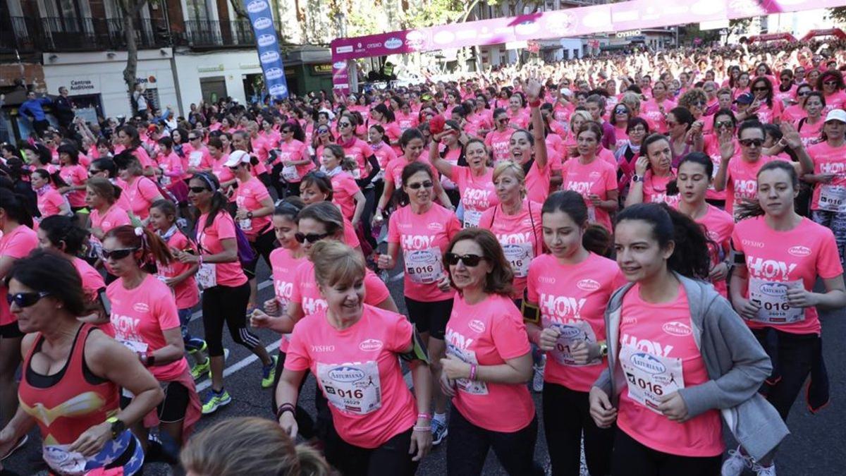 Carrera de la mujer en Madrid