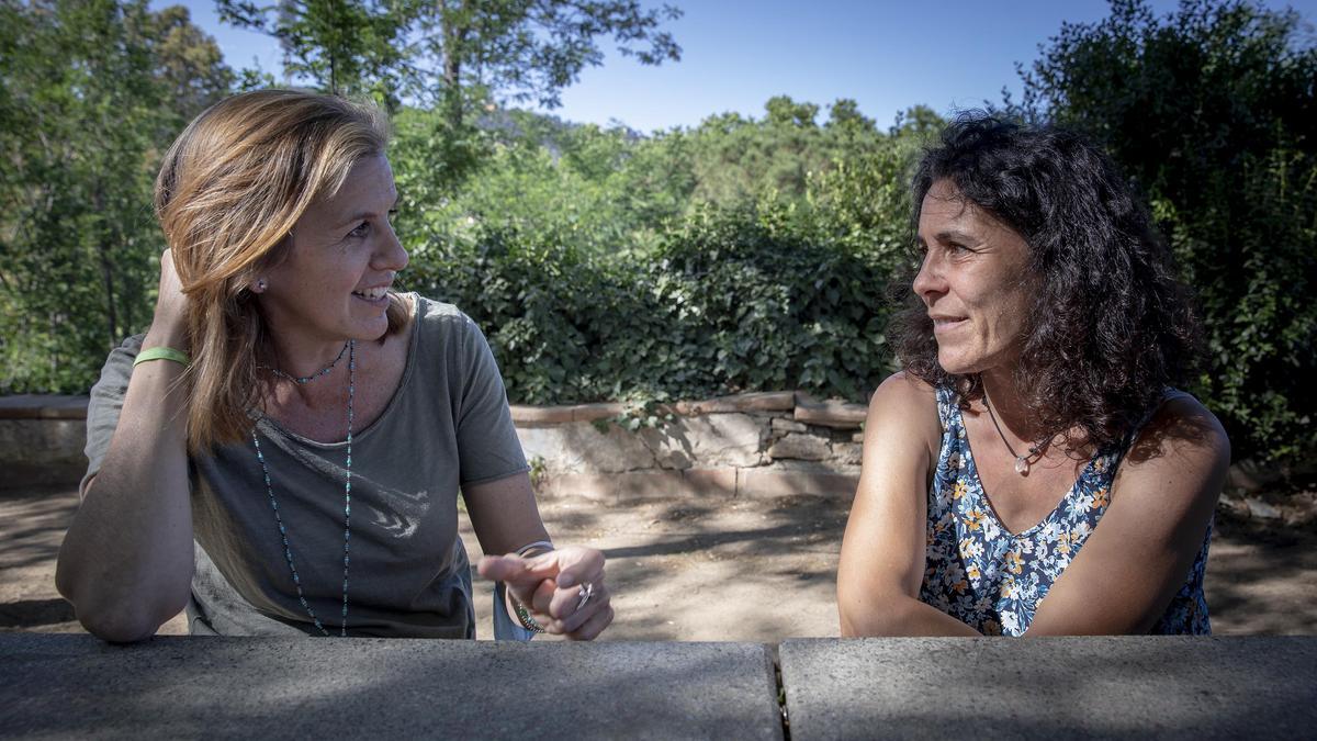 Bea Galán y Natalia Pomareda, profesoras de secundaria, hacen balance del curso.