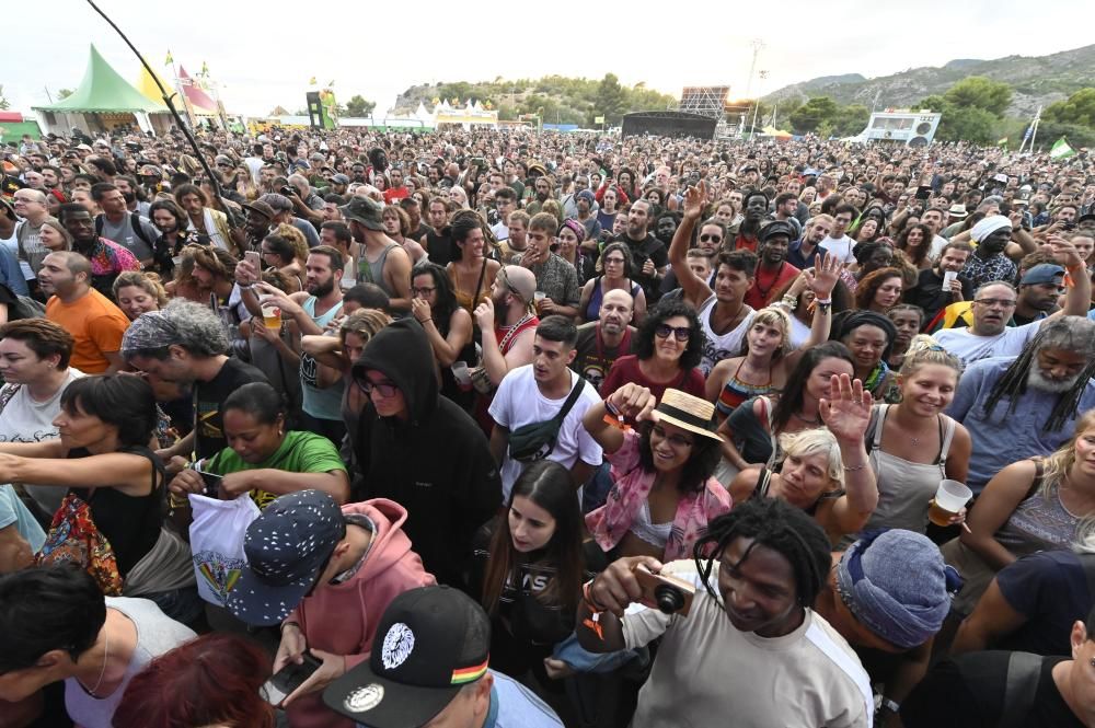 Actuaciones en el festival Rototom, martes 20 de agosto