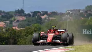 Libres 1 F1 del GP de Hungría: resultados y tiempos de Alonso y Sainz