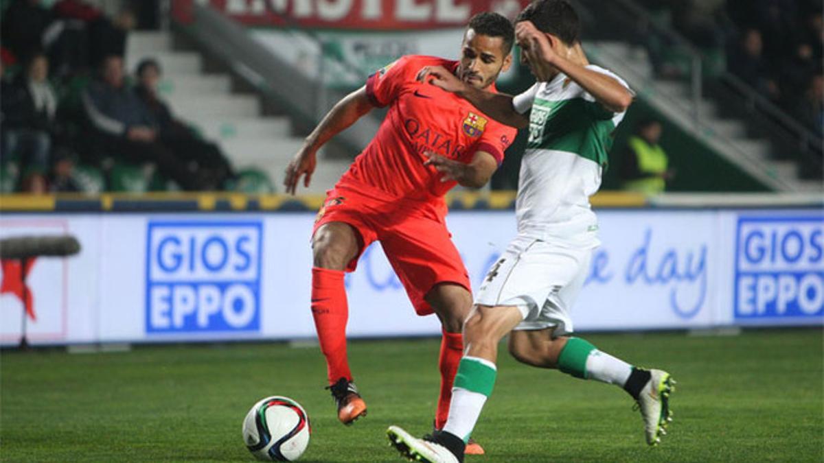 Douglas, novedad en la lista de Luis Enrique para el Eibar-Barça