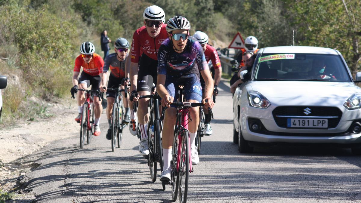 Joan Martí Bennàssar comandó el grupo cabecero en la primera ascensión a Tofla