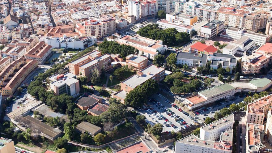 Vista aérea del campus de El Ejido