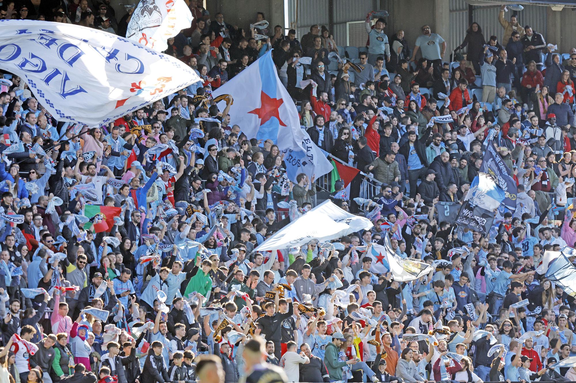 Las mejores imágenes del Celta-Valladolid (3-0)