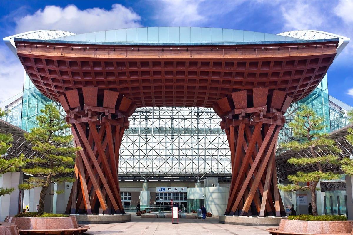 Estación de Kanazawa, Ishikawa, estaciones tren bonitas