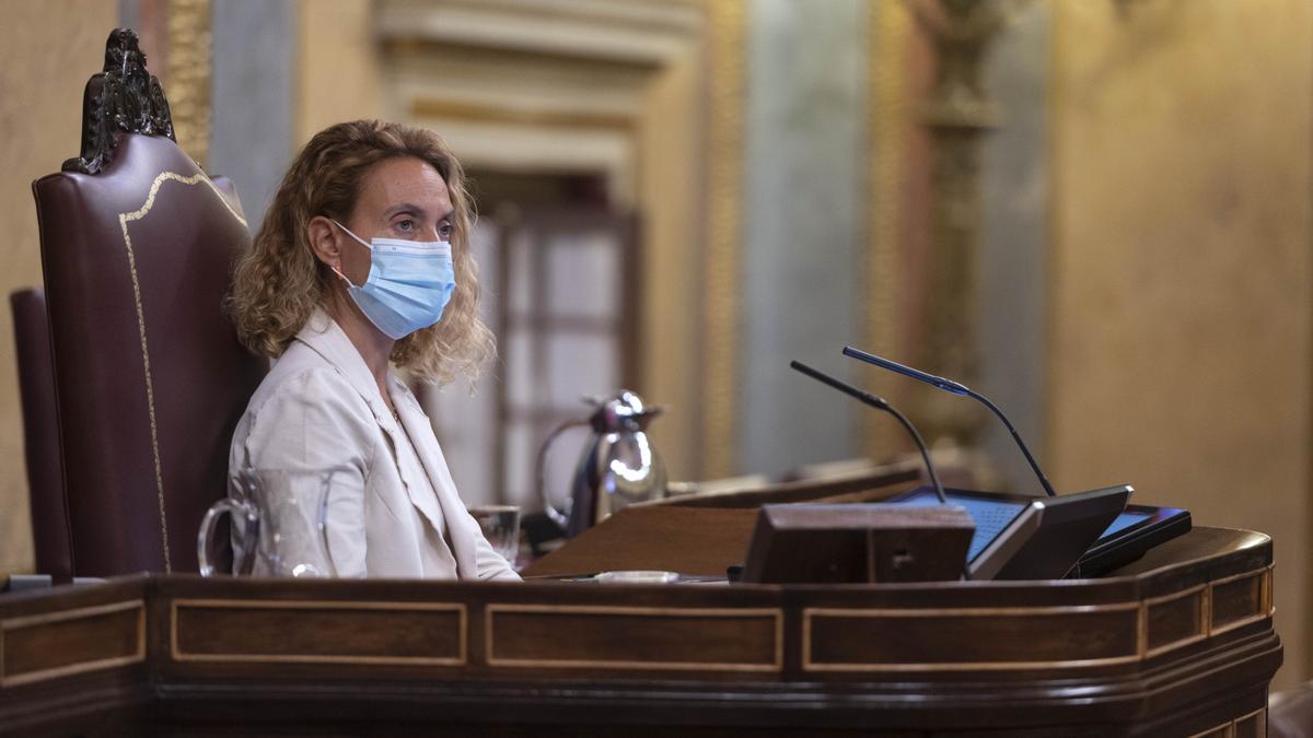 La presidenta del Congreso, Meritxell Batet.