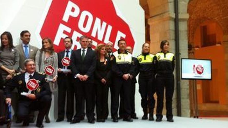 La Policía Local de Castellón recoge en Madrid el primer premio de la campaña nacional “Ponle Freno”  como mejor acción en Seguridad Vial del año