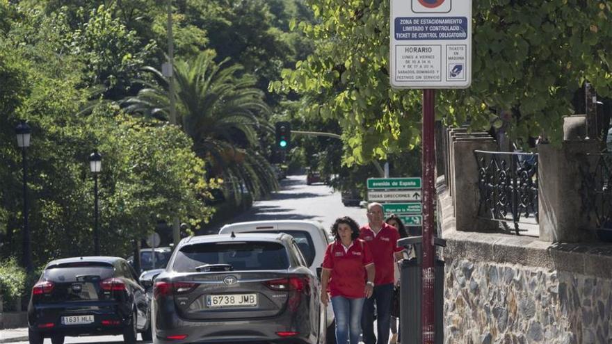 La nueva zona azul de Cáceres impide que se aparque más de dos horas