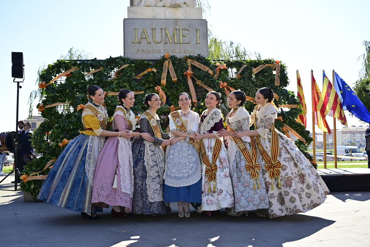 Galeria de fotos de l'homenatge a Jaume I en les festes fundacionals de Vila-real