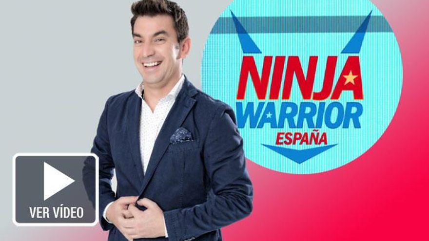 Arturo Valls, invadido por el espíritu &#039;Ninja Warrior&#039;