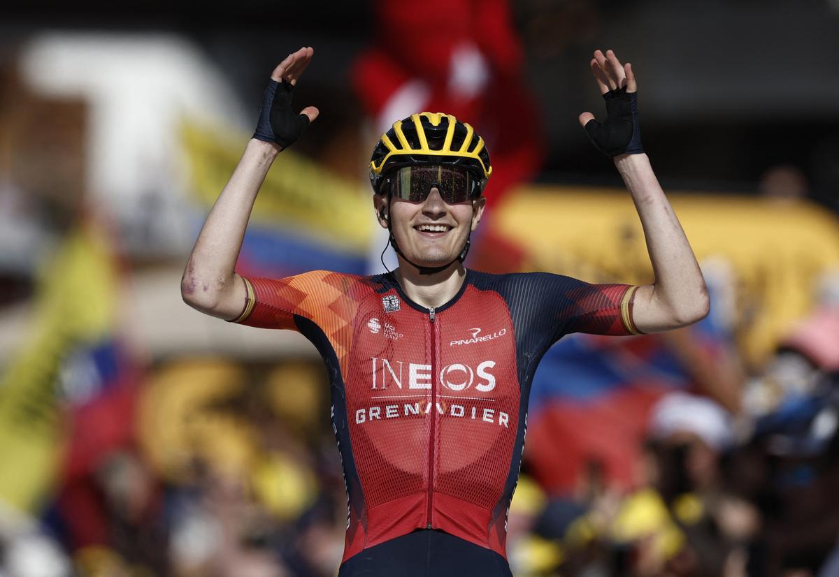 Carlos Rodríguez aconsegueix als Alps la tercera victòria espanyola en el Tour