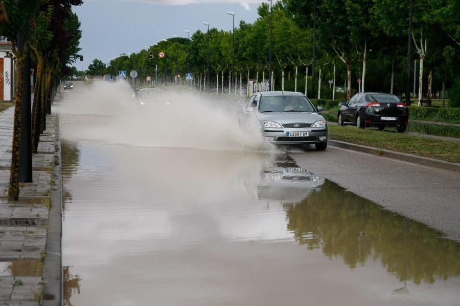 Tromba de agua en Zamora