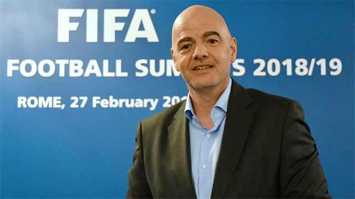 Infantino: "El Nantes ha pedido a FIFA que se ocupe del 'tema Sala'"