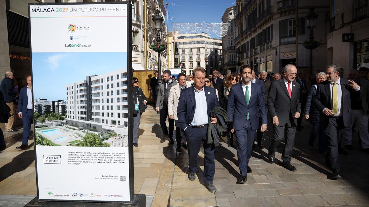 Inaugurada la Exposición ‘Málaga 2027. Un futuro presente’ de La Opinión de Málaga