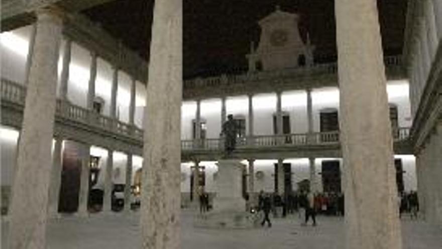 Claustro del edificio de La Nau, Universitat de València.