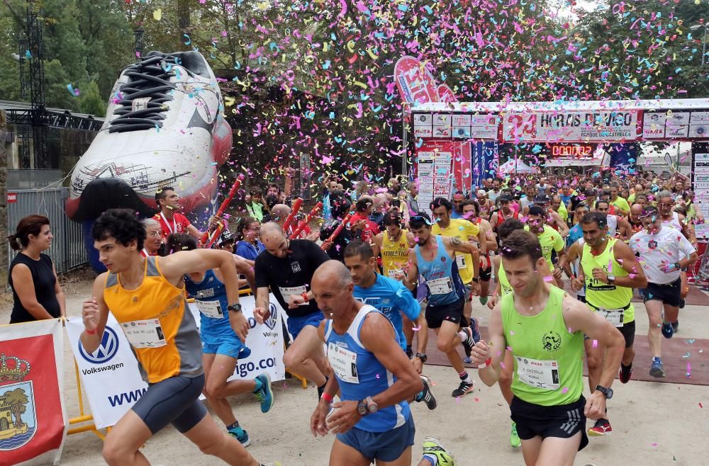 La competición arrancó ayer al mediodía en el parque vigués con 750 competidores