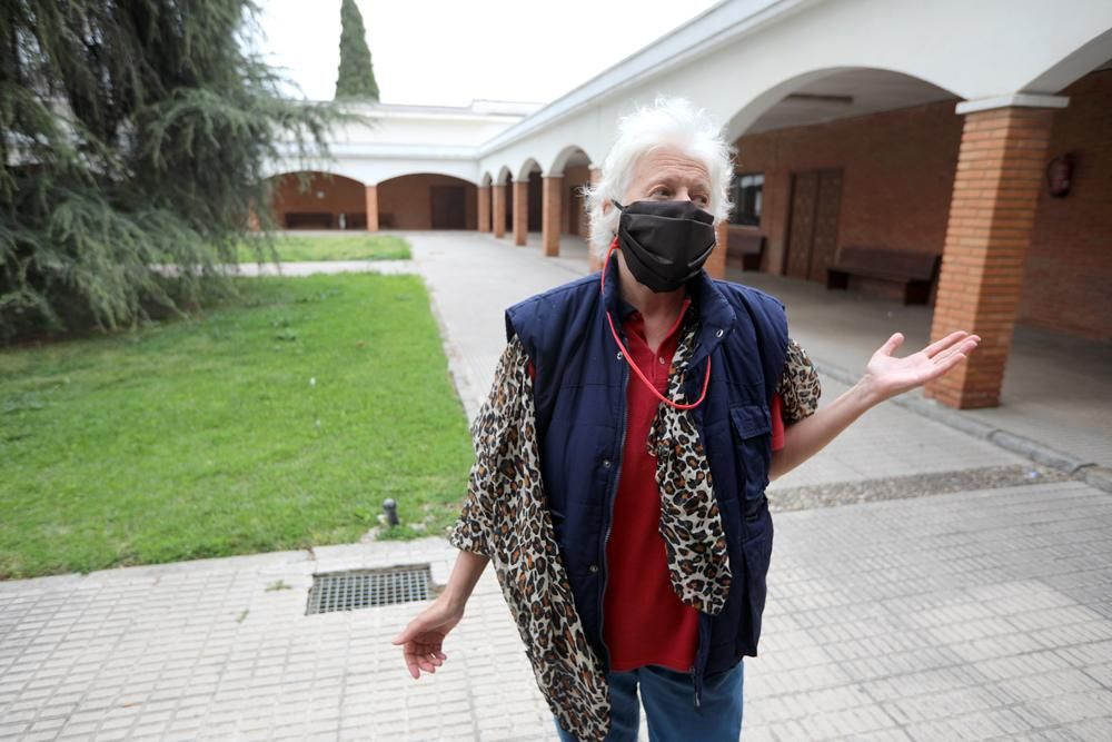 Coronavirus, la vida en un colegio mayor por necesidad