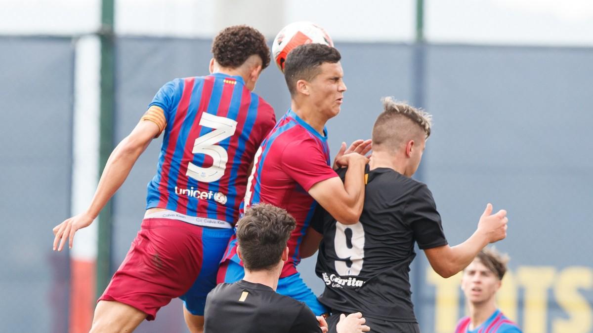 Sergi Doming explotó en el Juvenil B de Iban Cuadrado