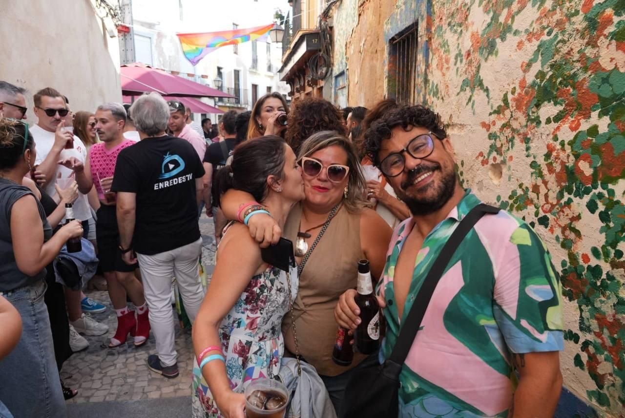 Así ha sido la carrera de tacones en Los Palomos de Badajoz