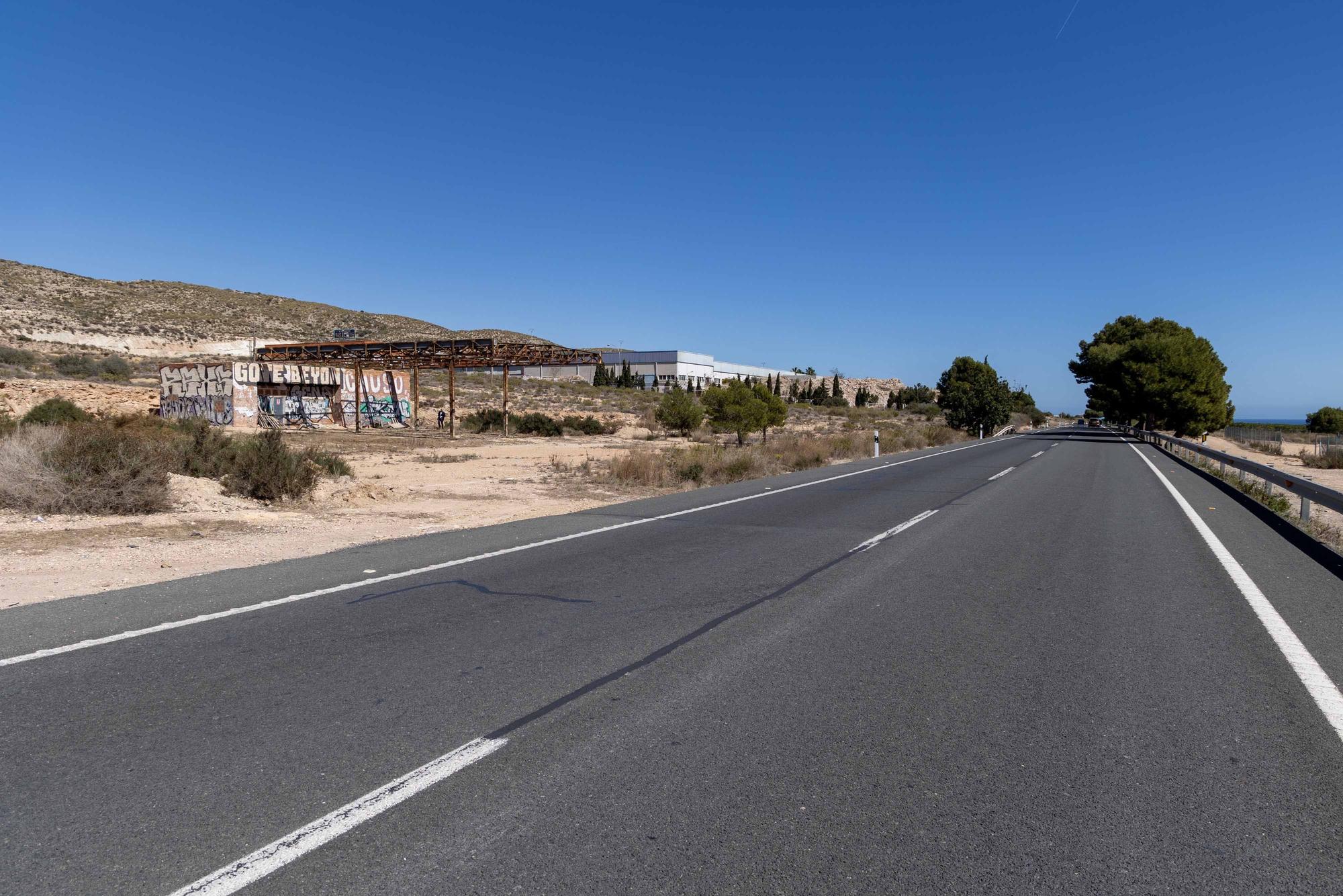 N-340, la carretera olvidada entre Alicante y Elche