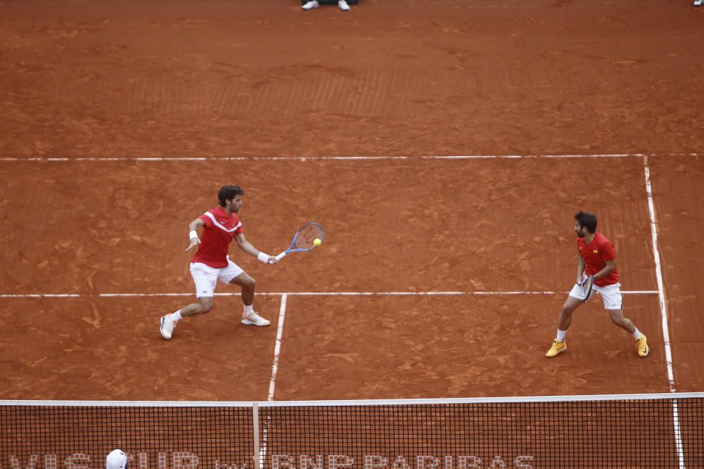 Partido de dobles España-Alemania