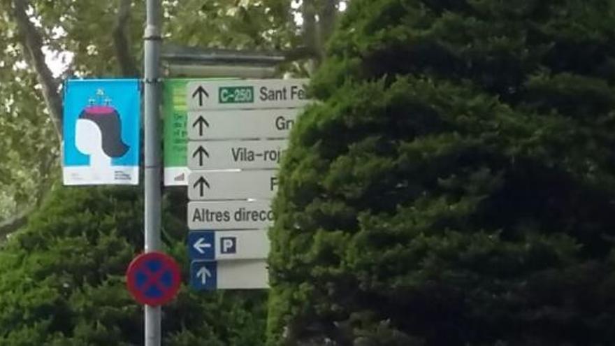 ERC de Girona reclama millorar  la senyalització dels carrers de la ciutat