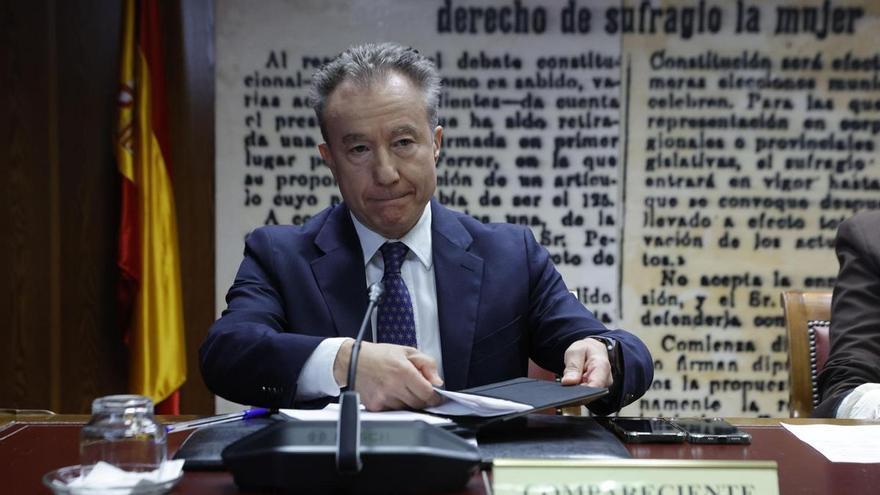 Sergio Sánchez explica en el Senado que de la consultora de Plus Ultra cobró 18.000 euros