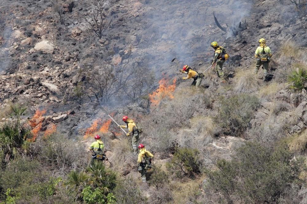 Incendio en Portman