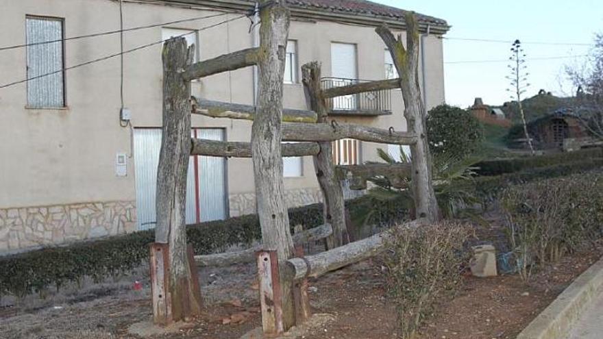 Imagen del potro de Pozuelo de Vidriales, uno de los dos que se recuperará en los campos de trabajo.