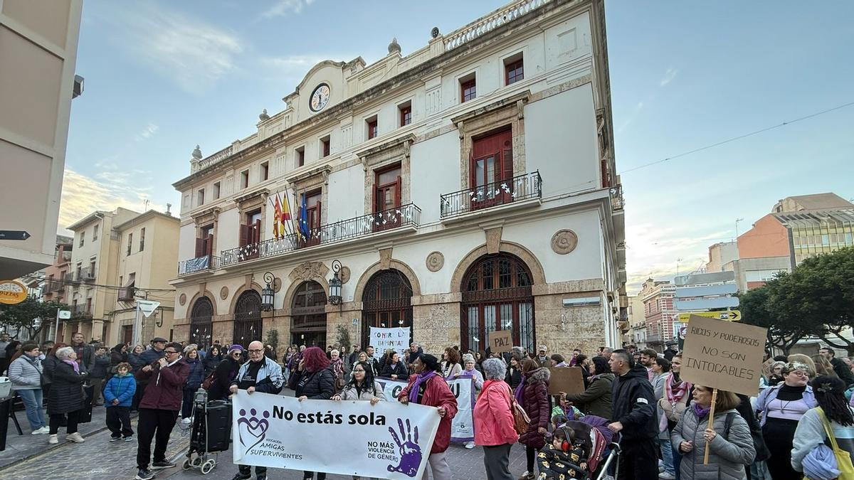 Así fue el 8M en Sagunt