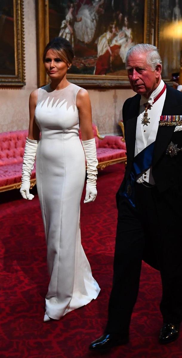 El vestido de Alta Costura de Dior, de Melania Trump