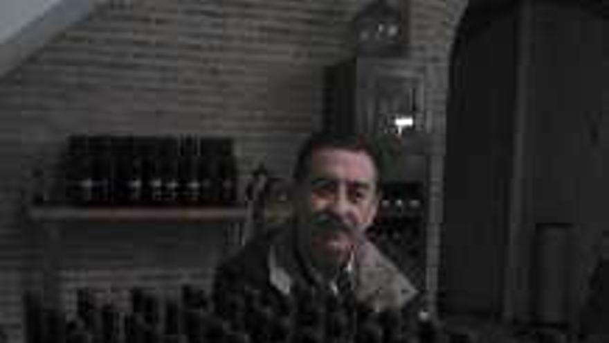 Enrique Sánchez, productor y elaborador del vino del Guadalhorce.