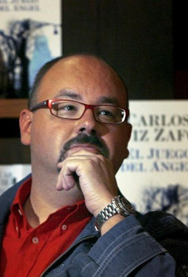 Carlos Ruiz Zafón, en una visita a Barcelona.