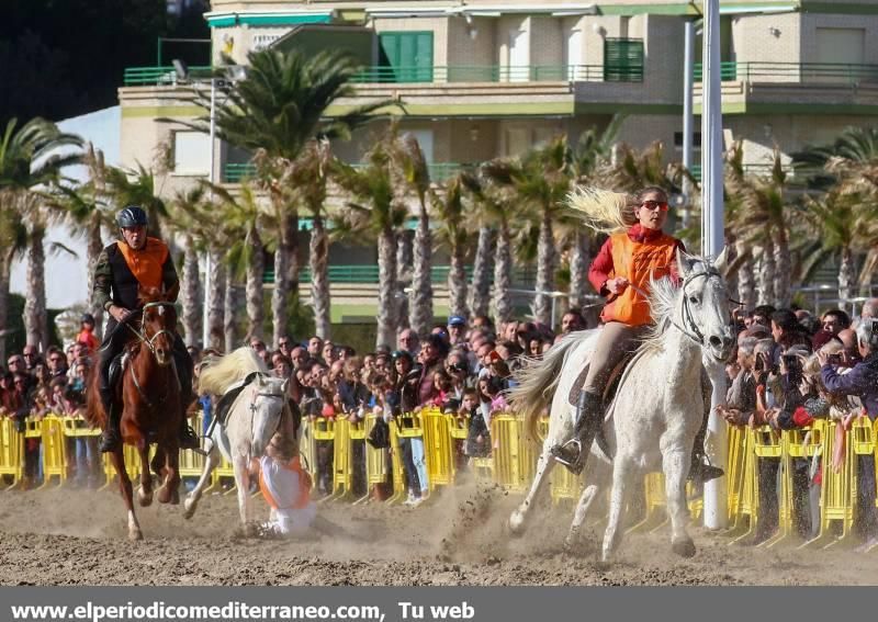 La playa de la Concha de Orpesa es un hipódromo por un día