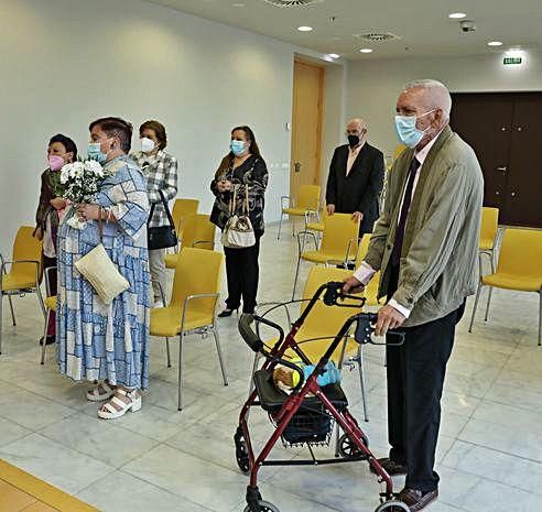 Un momento de la ceremonia