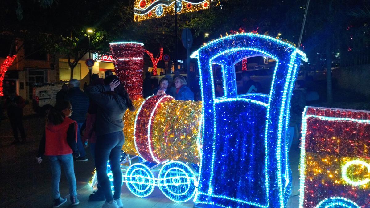 El Polar express de Navidad de Calp