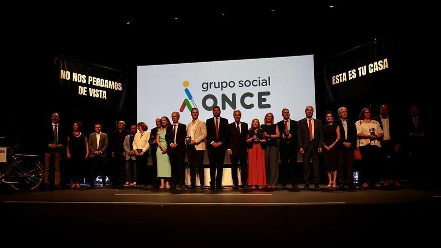 La ONCE premia a la solidaridad que rompe barreras, con un guiño a El Periódico Extremadura