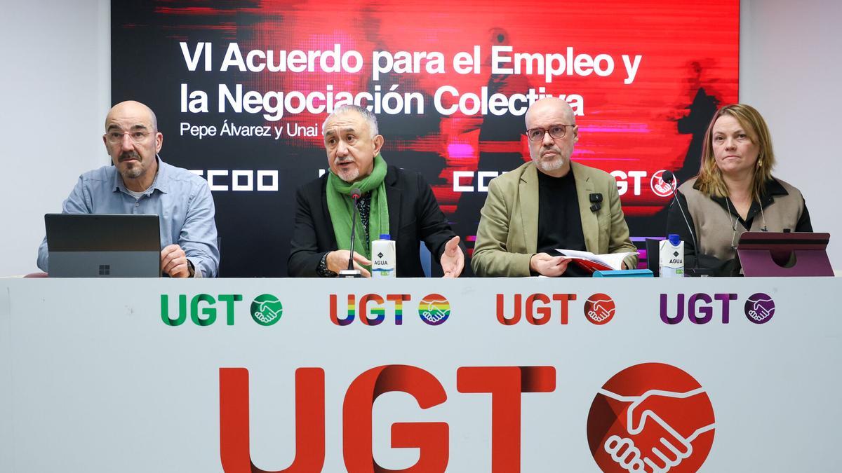 SINDICATOS SUBIDA SALARIAL | UGT y CCOO exigen un incremento salarial ...