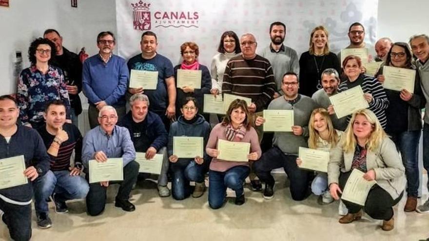 Clausura del taller Torreó IV de Canals