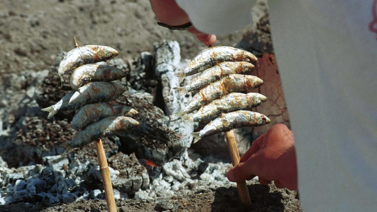 Espetos de sardinas