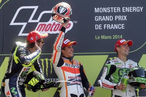 Marc Márquez se ha adjudicado el Gran Premio de Moto GP de Francia. En Moto 2, el triunfo fue para Kallio y en Moto 3 para Miller.