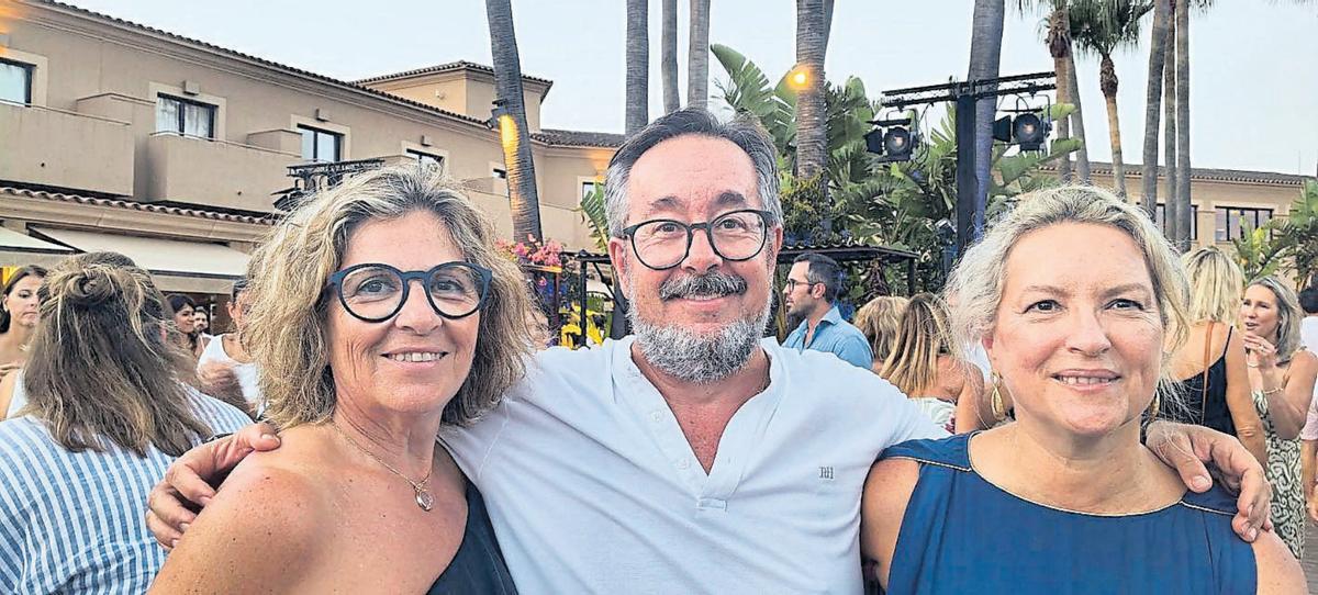Maria Socias, Fernando Ibáñez y Natalia Pérez-Fajardo.