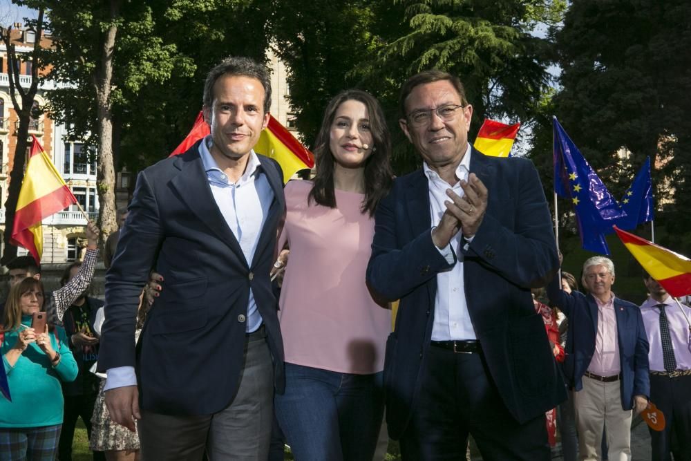 Inés Arrimadas, Ciudadanos, en Oviedo