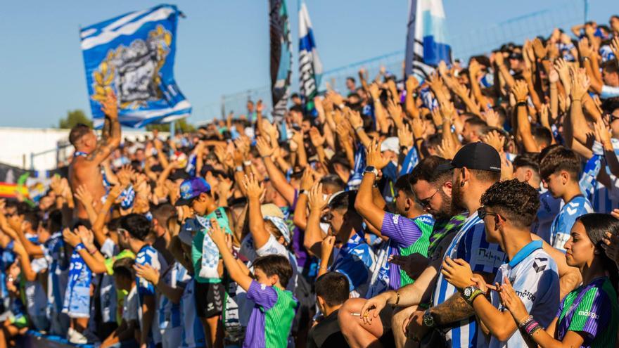 La afición del Málaga CF es de Primera