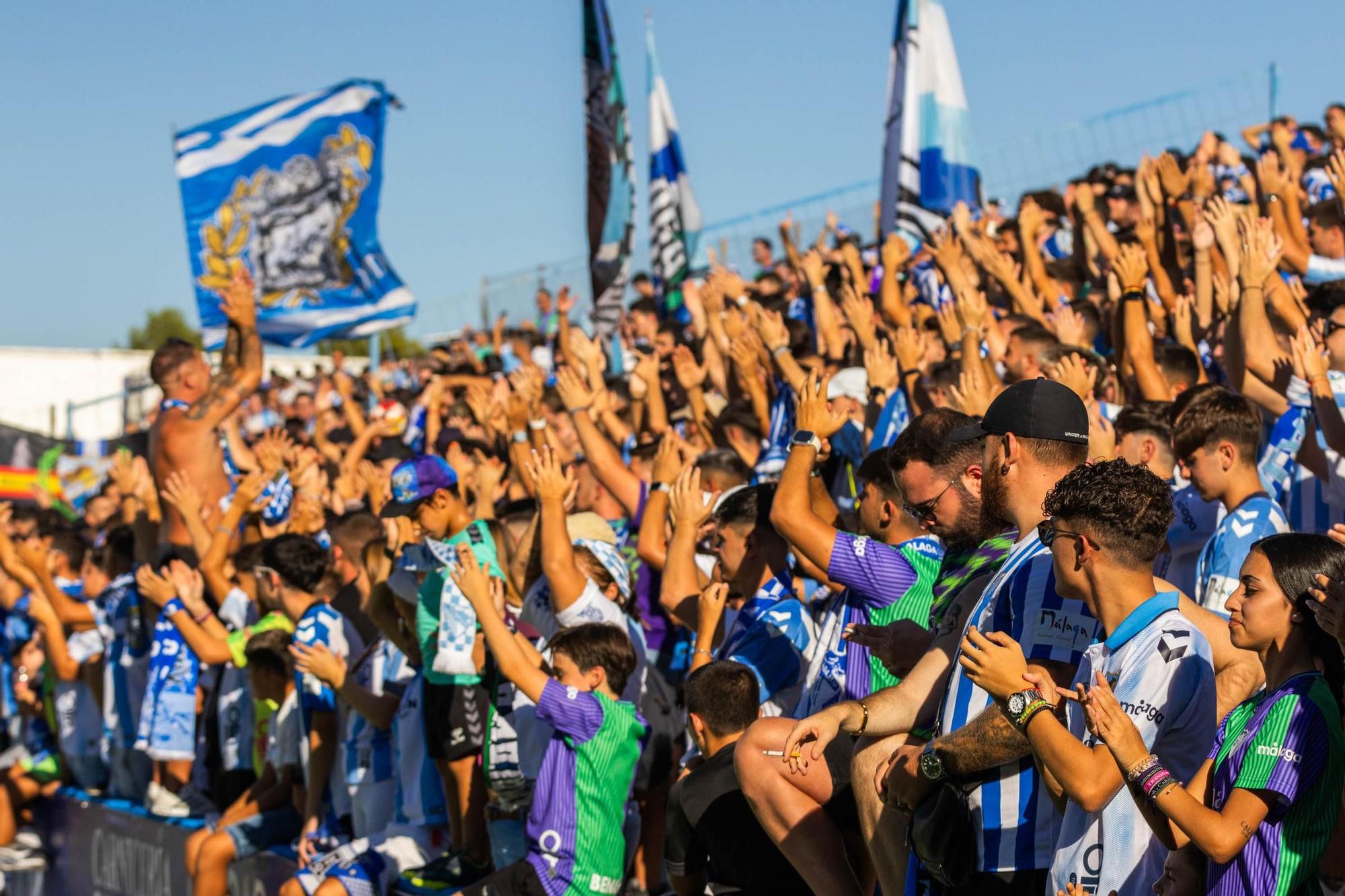 El Deportivo Linares - Málaga CF, en imágenes