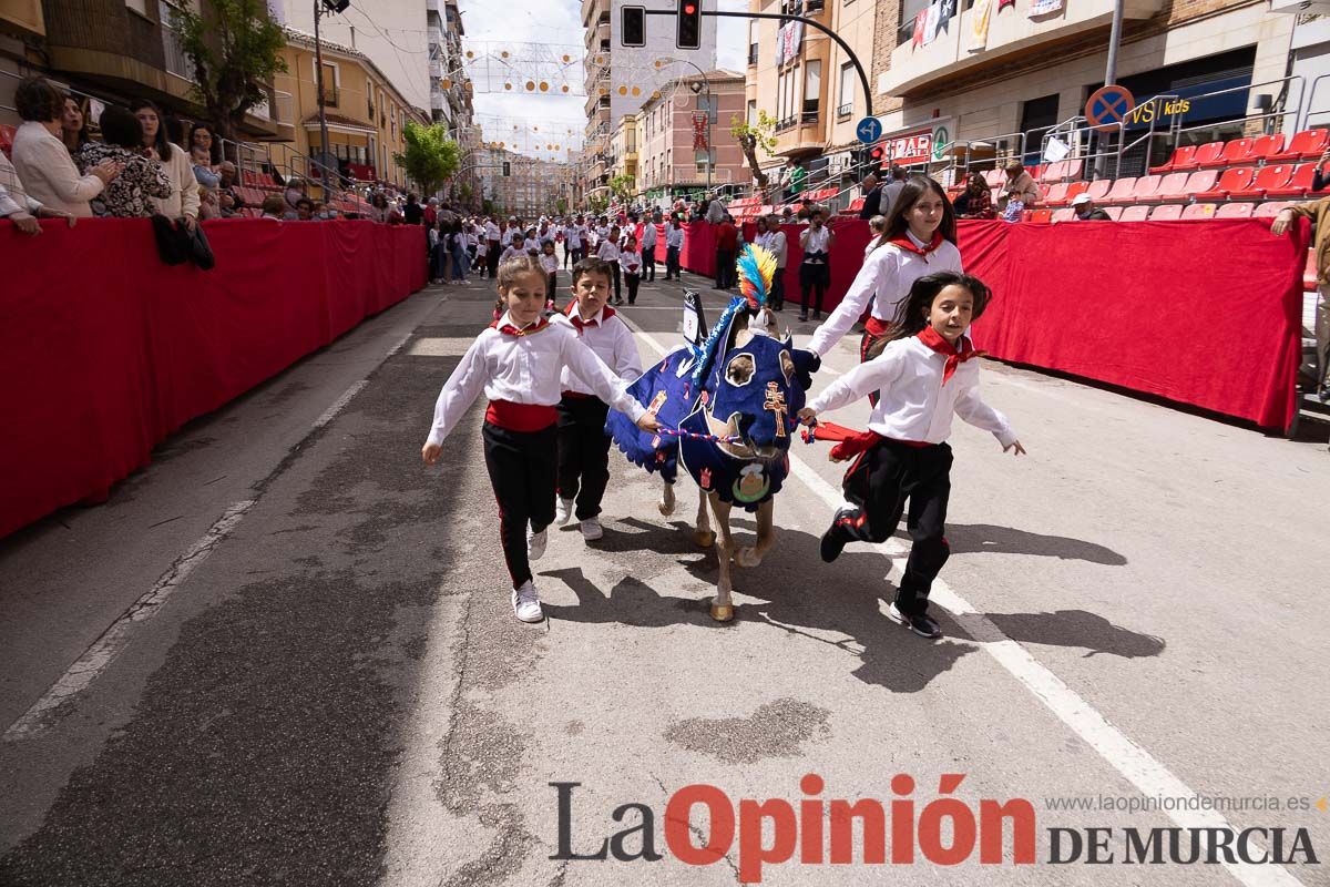 Desfile infantil en las Fiestas de Caravaca (Bando Caballos del Vino)