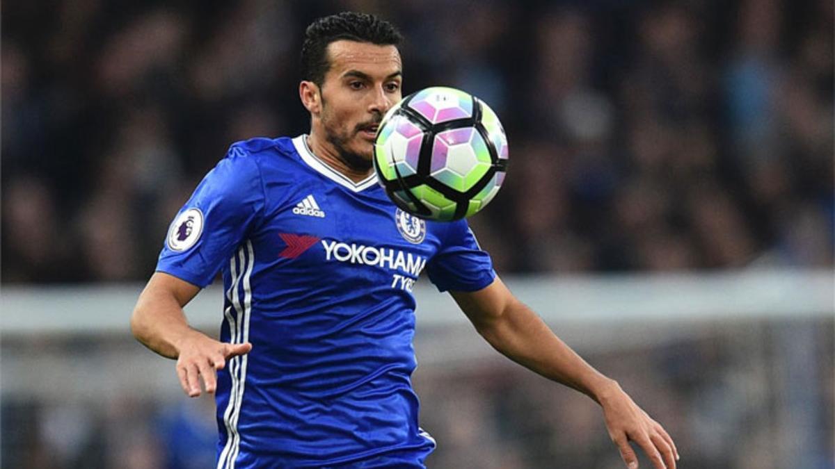 Pedro juega en el Chelsea