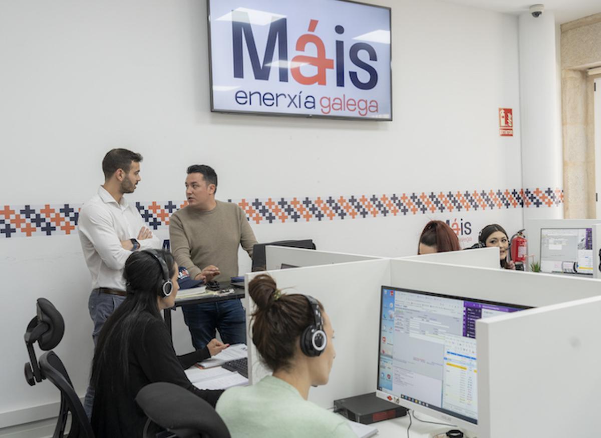 Instalaciones de Máis Enerxía Galega.
