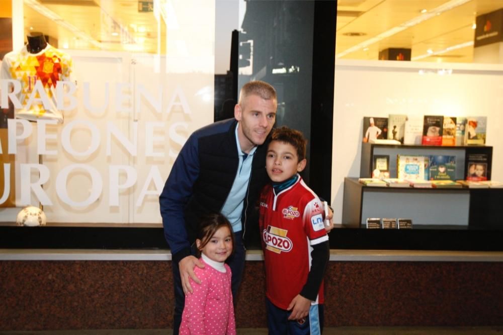 Escaparate para los campeones de Fútbol Sala